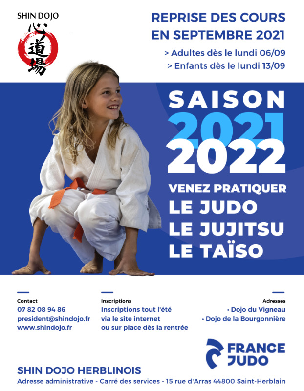 rentrée sportive judo 2021 2022