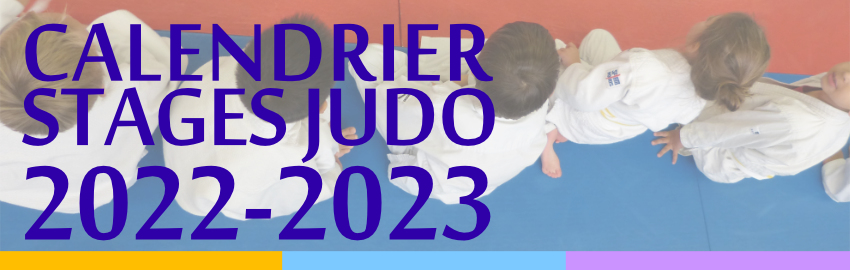 calendrier stages shin dojo saison 2022-2023